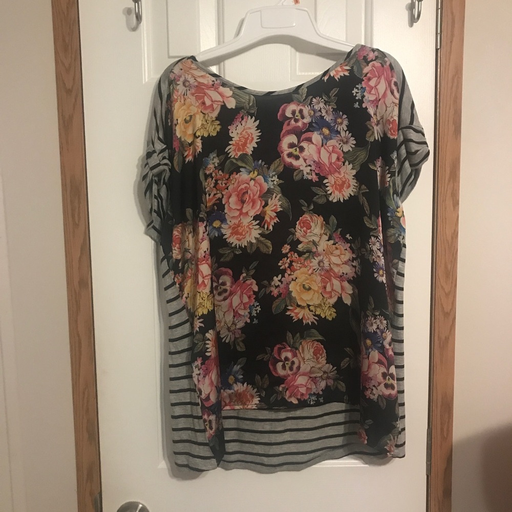 Metaphor Multi patterned Top - Picture 3 of 8